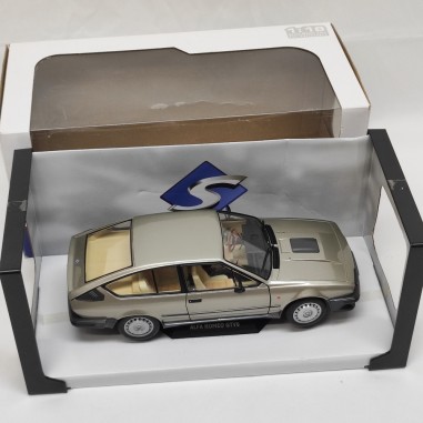 Modellino Alfa Romeo Alfetta GTV6 2500 Solido scala 1/18 box originale