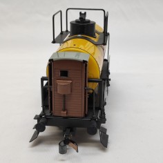 Carro cisterna ETS tutto in metallo benzia Shell rarissimo scala 0 box orig. 2