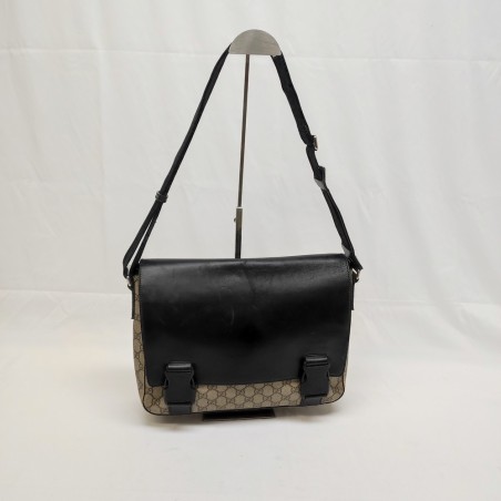 Borsa cartella uomo Gucci Messenger bag GG usata