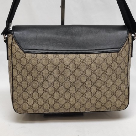 Borsa cartella uomo Gucci Messenger bag GG usata