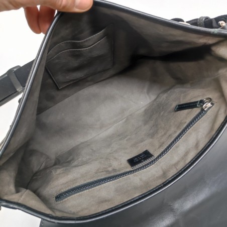 Borsa cartella uomo Gucci Messenger bag GG usata