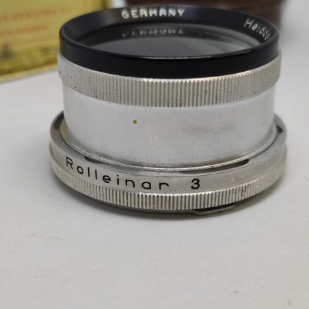 Lente macro Rolleinar 3 Rolleipar per Rolleiflex Palnar Xenotar 3,5