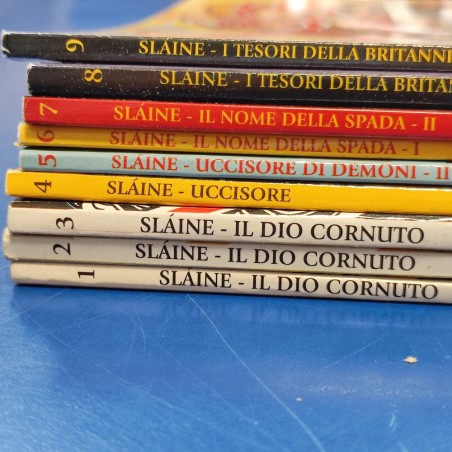 Slàine - Pat Mills Bisley Fabry et al. Magic Press vol da 1 a 9