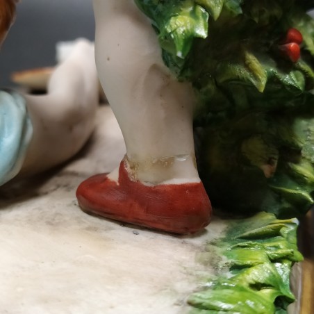 Ceramica Nuova Triade mod. 955 bambini e gattino