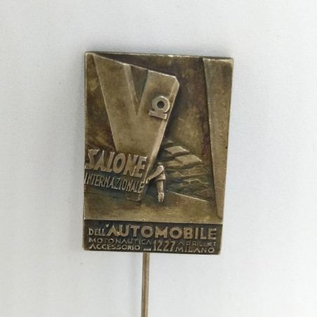 Spilla da giacca V° Salone internazionale dell'Automobile 1932