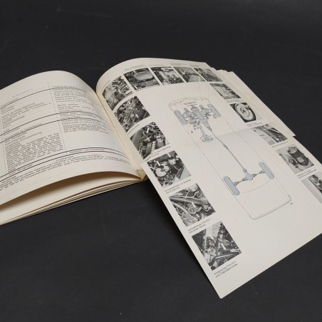 Libretto Betriebsanleitung Mercedes Benz 200D-220D in tedesco, 1969. Macchie