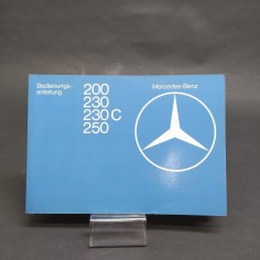 Libretto Betriebsanleitung Mercedes Benz 200/230/250 in tedesco. Poche macchie