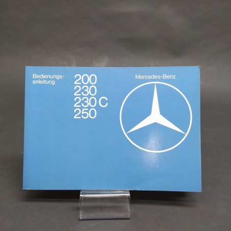 Libretto Betriebsanleitung Mercedes Benz 200/230/250 in tedesco. Poche macchie
