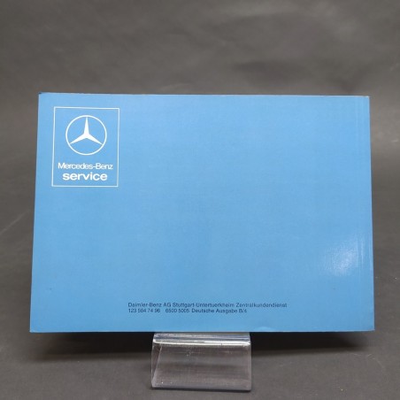 Libretto Betriebsanleitung Mercedes Benz 200/230/250 in tedesco. Poche macchie