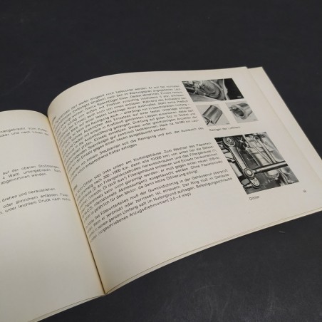 Libretto Betriebsanleitung Mercedes Benz 300 SEL in tedesco, 1968. Buono stato