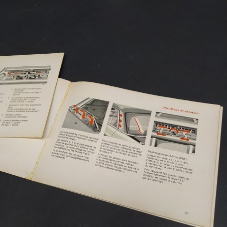 Libretto Notice d'entretien Mercedes Benz 230.6/250-C/280-E-C-CE in francese '74