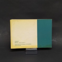Libretto Betriebsanleitung Mercedes Benz 200/230.4 in tedesco, 1975. Sbucciature 2