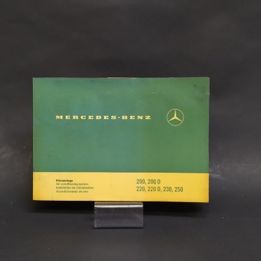 Libretto climatizzatore Klimaanlage Mercedes Benz 200-D, 220-D, 230, 250