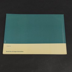 Libretto Betriebsanleitung auto Mercedes Benz 190 D multilingue, 1964. Buono 2