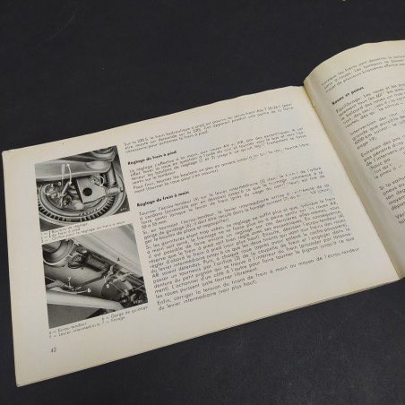 Libretto Notice d'entretien Mercedes Benz 220/220 S in francese, 1961