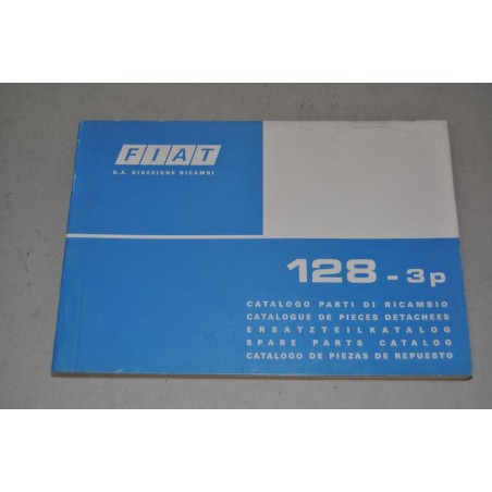 CATALOGO PARTI DI RICAMBIO FIAT 125 - 3P 1975 1° EDIZIONE - OTTIMO