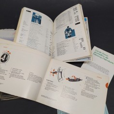 Set di libretti auto Mercedes Benz 200, 230, 230C, 250 in tedesco, 1978 2