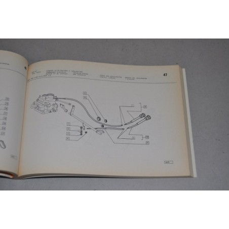 CATALOGO PARTI DI RICAMBIO FIAT 125 - 3P 1975 1° EDIZIONE - OTTIMO