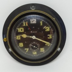Orologio da plancia aereoplano auto barca carica manuale 8 giorni usato 2