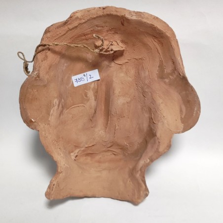 Cimeli di Giuseppe Verdi maschera mortuaria in terracotta e calco mano in gesso