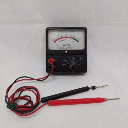 Tester controllo batterie Varta Spannung pro Zelle,un puntale spezzato