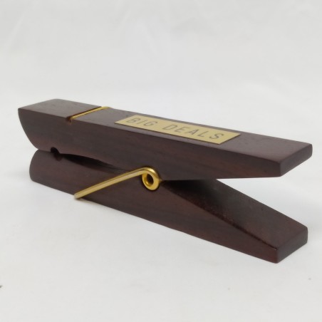 Molletta fermacarte Landini Big Deals in legno