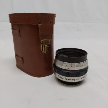 Ottica Anamorfica Bolex 16/32/1,5x opacizzazione interna, mediocre