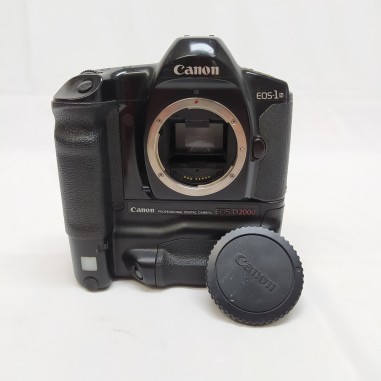 Corpo macchina fotografica Canon EOS 1N + EOS D 2000 vista e piaciuta