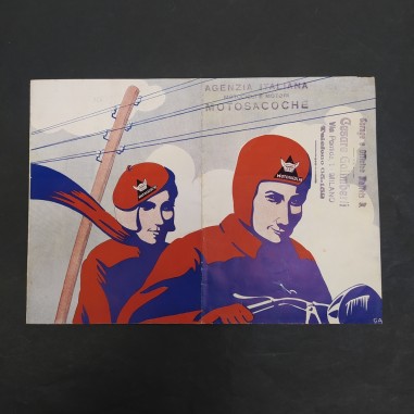 Brochure catalogo motociclette Motosacoche . Francese, discreto