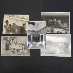 Lotto di 5 foto perido coloniale Italiano Tripoli e