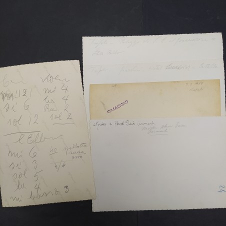 Lotto di 5 foto perido coloniale Italiano Tripoli e
