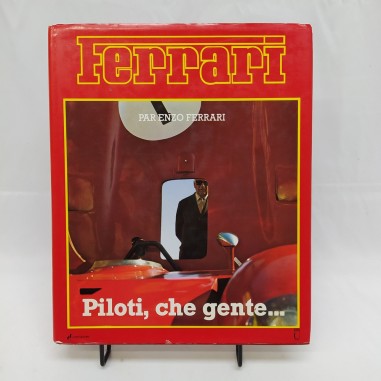 Libro Ferrari Piloti che Gente Fond. Cartier testo in francese Conti Editore