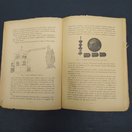 Libro Chiacchierando di Radiofonia Anno V 112 pagine, conservazione discreta