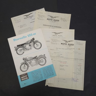 Moto Guzzi Listino prezzi fatture e certificato garanzia Airone Sport 250