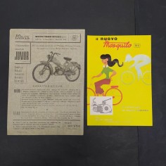 Brochure il nuovo Mosquito 38.8 1953 e Itom Junior 1960