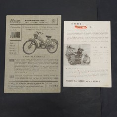 Brochure il nuovo Mosquito 38.8 1953 e Itom Junior 1960 2