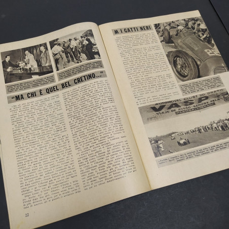 Rivista quindicinale Gazzetta dello Sport - Ascari - 26 gennaio 1952