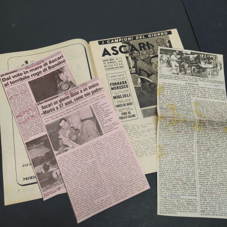 Rivista quindicinale Gazzetta dello Sport - Ascari - 26 gennaio 1952