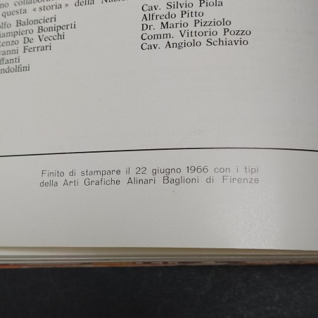 Libro La Nazionale Italiana 1966 Editoriale Omnibus 1966