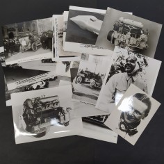 Lotto di 36 foto piloti Mercedes formato 21x15 cm