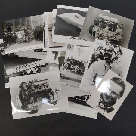 Lotto di 36 foto piloti Mercedes formato 21x15 cm