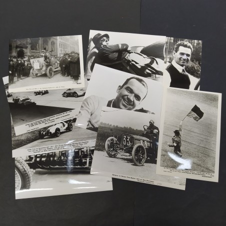 Lotto di 36 foto piloti Mercedes formato 21x15 cm