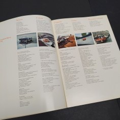 Catalogo brochure Mercedes Benz 250 SL Pagoda timbro del concessionario 2
