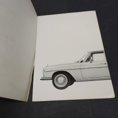 Catalogo brochure Mercedes Benz 300 SL inglese, ottima 2