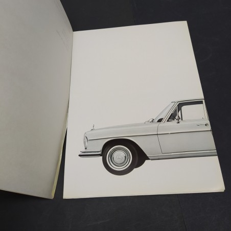 Catalogo brochure Mercedes Benz 300 SL inglese, ottima