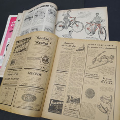 Due riviste di ciclismo: Le Cycle 1943 e American Bicyclist Aprile 1961 2