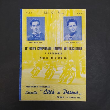 Programma ufficiale Moto Club Parma° Prova Campionato Italiano Motociclismo