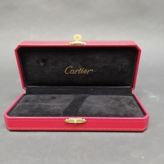 Cofanetto Cartier per orologio 18x8x4 cm. Velluto nero interno. Ottimo stato