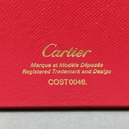 Cofanetto Cartier per orologio 18x8x4 cm. Velluto nero interno. Ottimo stato