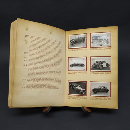 Volume Kosmos Zigarettenbilder-Sieg uber Raum und Zeit in tedesco, anni '50